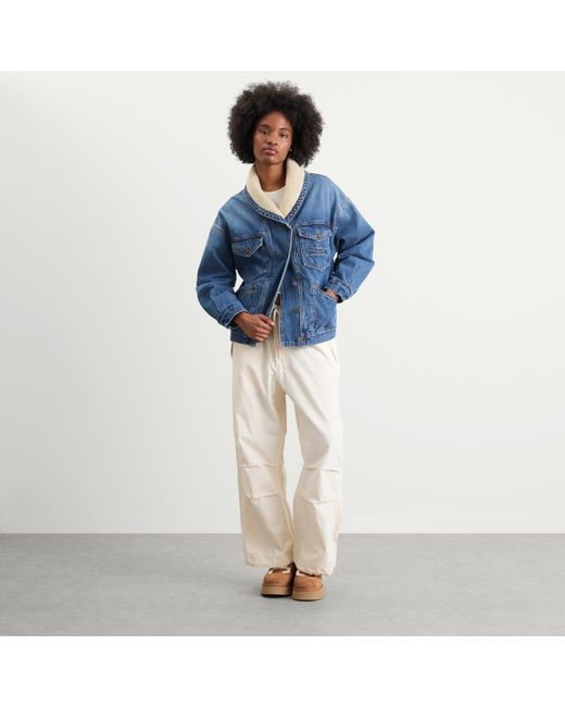 Isabel Marant Blue Pimia Denim Jacket