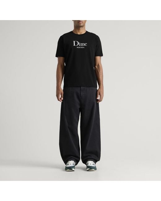 Dime Black Classic Mtl T-Shirt for men