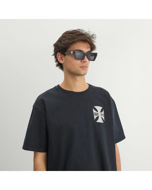 Off-White c/o Virgil Abloh Gray Charleston Sunglasses