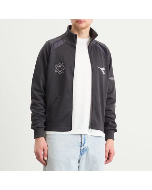 Diadora Black X Lack Of Guidance Track Jacket for men