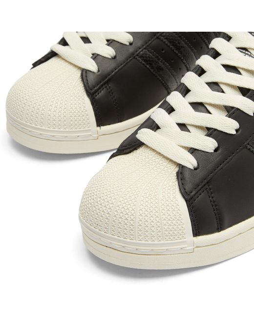 Adidas Black Superstar Ii Sneaker for men