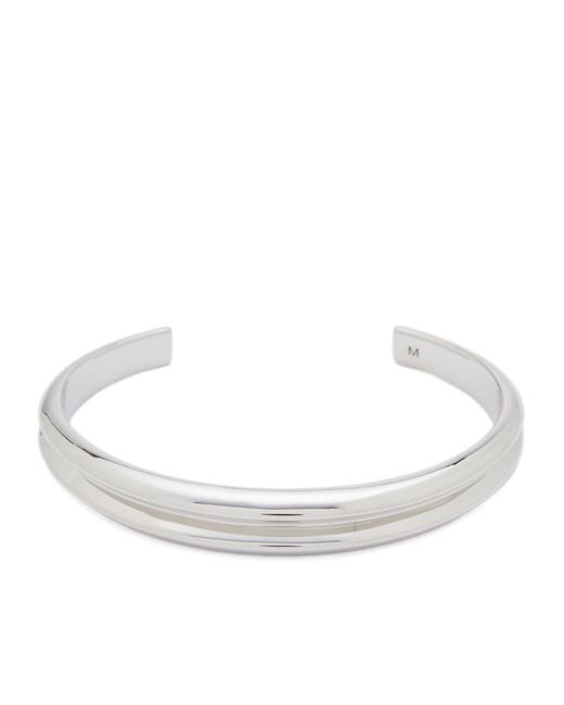 Saint Laurent Metallic Cuff Bracelet for men