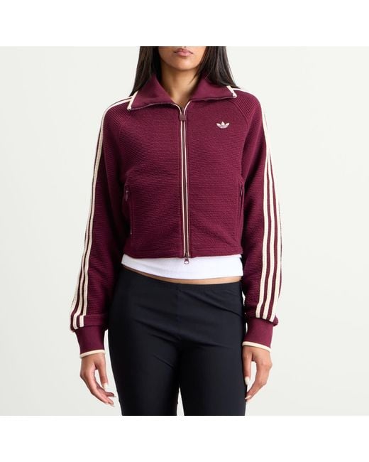 Adidas Purple Firebird Track Top
