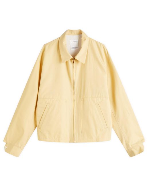 Visvim Yellow Somer Twill Jacket for men