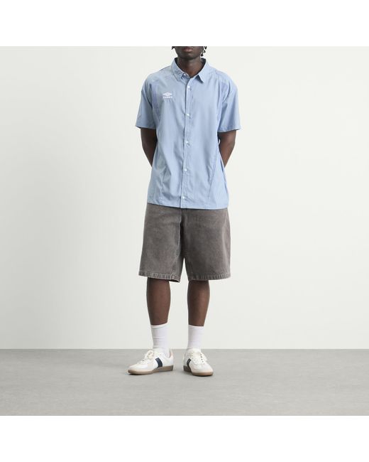 Umbro Blue Boxy Shirt for men