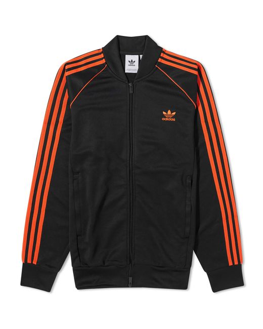 Adidas Black Superstar Track Top for men