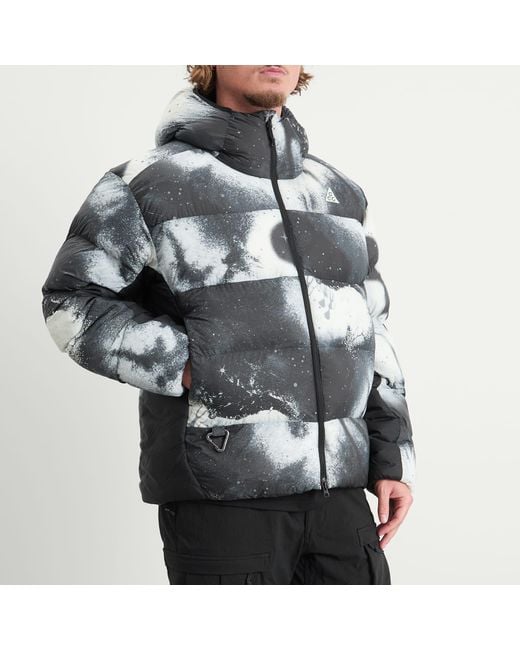 Nike Gray Acg Lunar Lake Aop Jacket for men