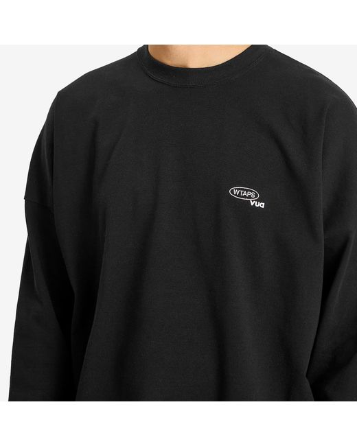 WTAPS Scab Long Sleeve T-Shirt in Black for Men | Lyst