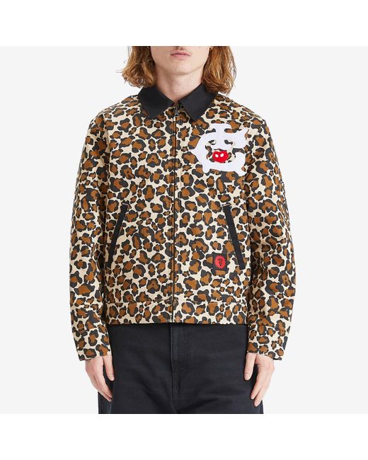 ICECREAM Black Work Jacket for men