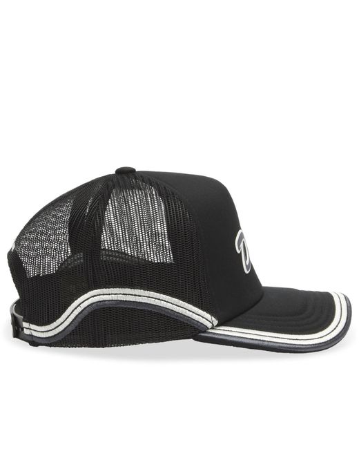 Dime Black Race Trucker Cap for men