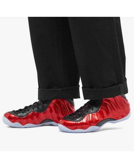 Nike Red Air Foamposite One Sneakers for men