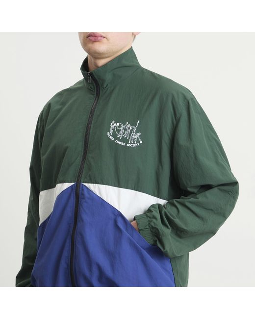 Palmes Green Practice Track Jacket for men