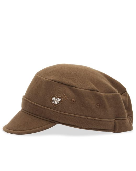 Human Made Brown Military Cap for men