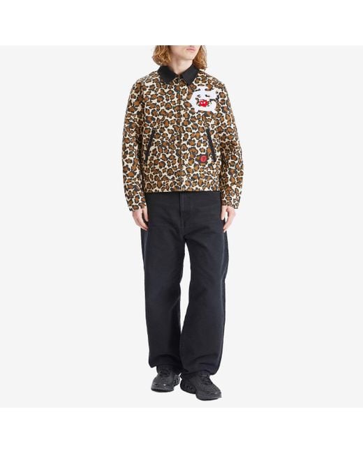 ICECREAM Black Work Jacket for men