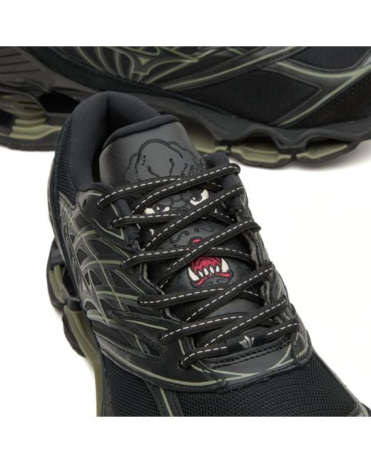 Mizuno Black X Maharishi Wave Prophecy Ls Sneaker for men