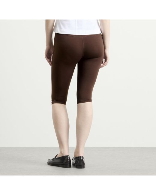 Tala Brown Capri Leggings