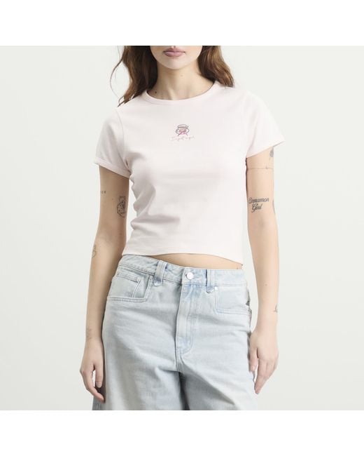 House Of Sunny White Im Just A Girl Baby T-Shirt