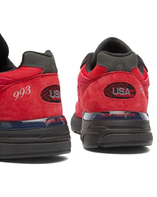 New Balance Red U9935Cx Made
