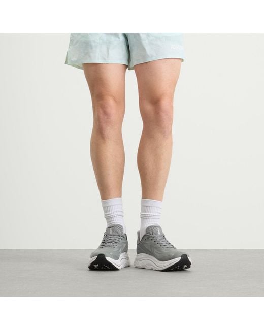 Hoka One One Gray Clifton 10 Sneaker for men