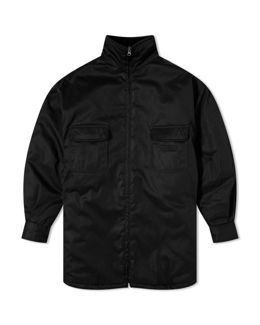 MM6 by Maison Martin Margiela Black Padded Nylon Jacket for men
