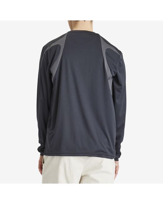 BOILER ROOM X Umbro Long Sleeve Football Shirt in Blue for Men