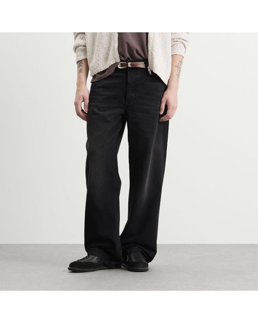 Won Hundred Black Genoa Jeans for men
