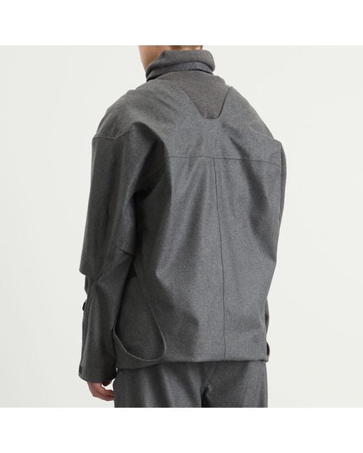 Nike Gray X Nocta Code Flow Jacket for men