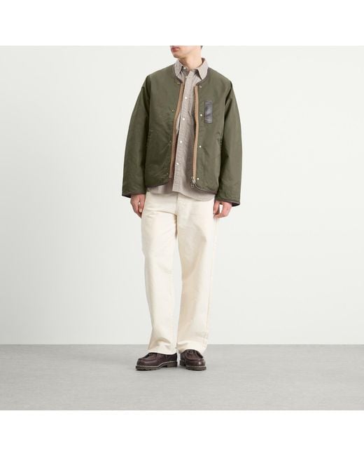 FRIZMWORKS Green Reversible Ma-1 Jacket for men