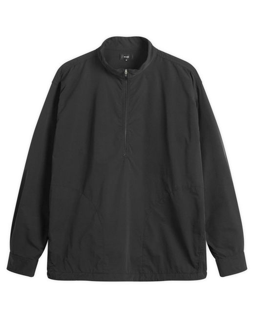 Beams Plus Black Tech Stand Collar Pullover for men
