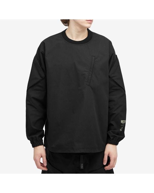 Poliquant Black X Wildthings Common Uniform Solotex Pullover for men