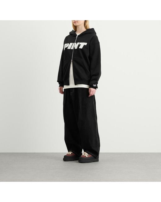 END. Black Pint Club Zip-Hoodie