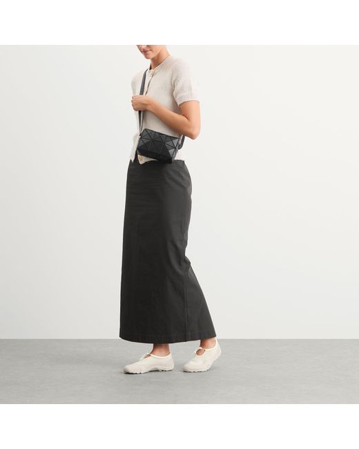 Issey Miyake Black Cuboid Shoulder Bag