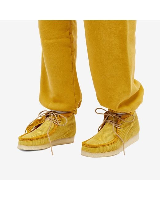 Clarks Yellow Mayde Wallabee Boot