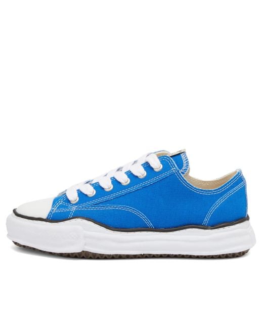 Maison Mihara Yasuhiro Blue Peterson Original Sole Canvas Low Sneakers for men