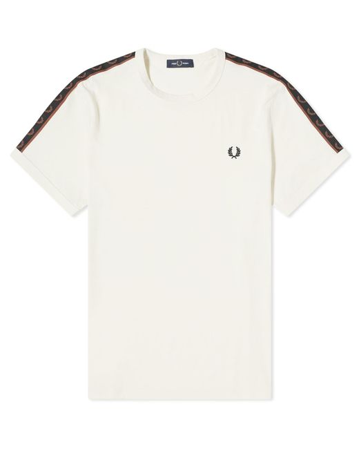 fred perry ringer t shirt white