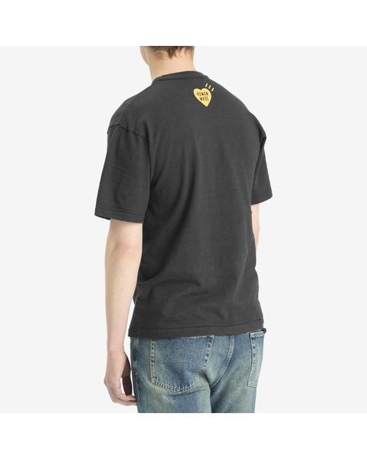 Human Made Black Seal Graphic T-Shirt for men