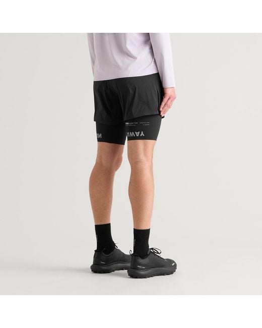 Satisfy Black Techsilk 8" Shorts for men