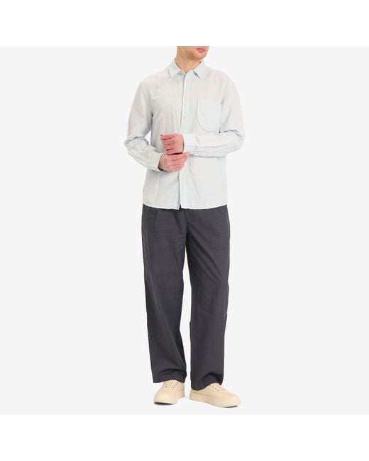 Folk Gray Wide Fit Trouser for men