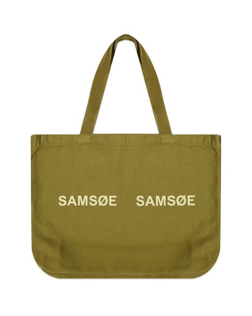 Samsøe & Samsøe Green Frinka Shopper