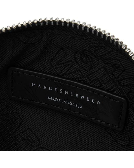 [Margesherwood ] / ☆ ZIPPER SMALL / black crinkle Tas Wanita Margesherwood Original - Zipper Small - Black