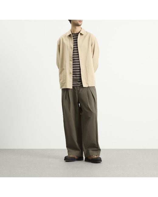 Kaptain Sunshine Natural Cotton Drill Coverall Jacket for men