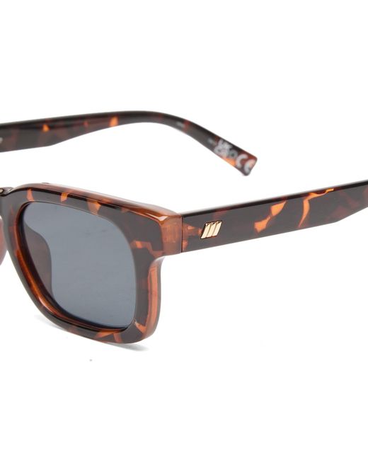 Le Specs Brown Iceberg Sunglasses