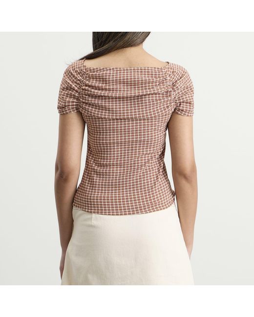 Hosbjerg White Clara Top