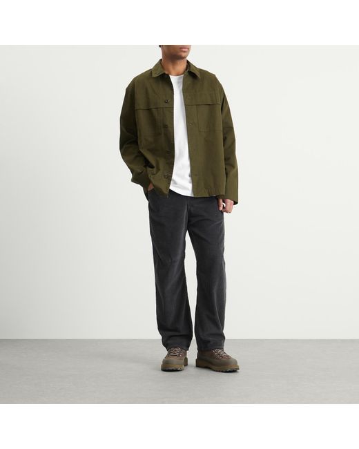 Folk Gray Barrel Leg Pant for men