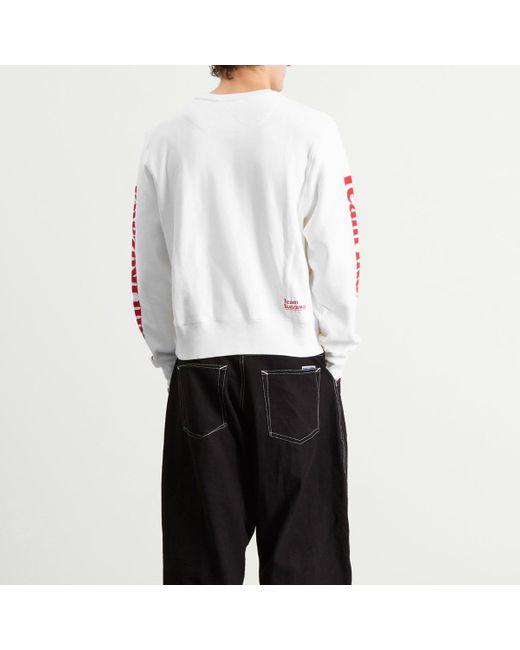 Team Ikuzawa White Japan Gp Sweatshirt for men