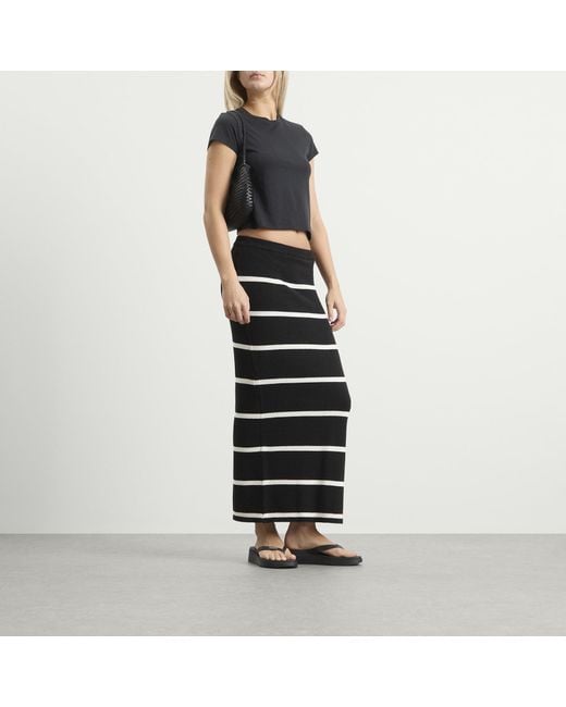 4th & Reckless Black Aisa Maxi Skirt