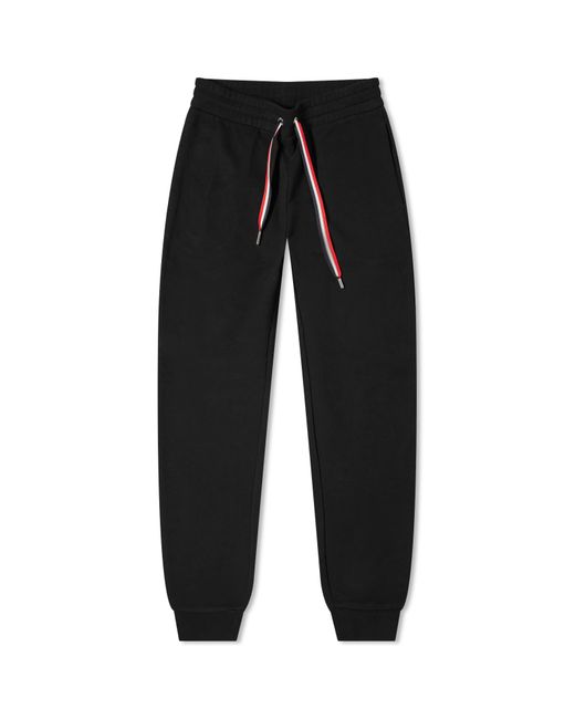 Moncler Black Tricolour Sweat Pants for men