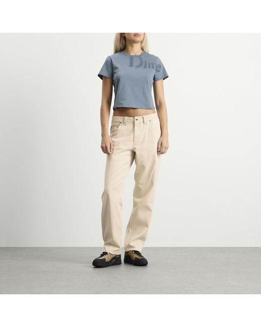 Dime Natural Relaxed Denim Pants