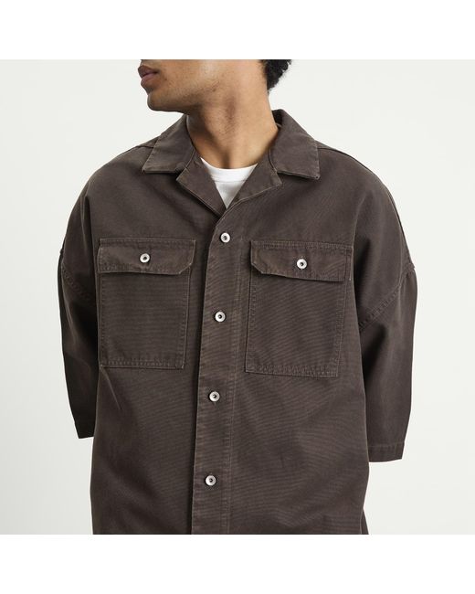 Rick Owens Black Magnum Tommy Shirt for men