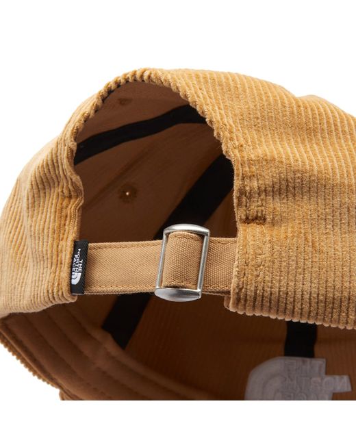 The North Face Brown Corduroy Cap for men